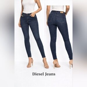 Diesel Highkee Slim Straight Jeans Dark Wash Stretch Size W29 L32